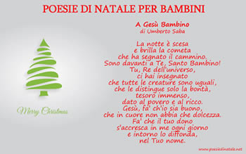 Poesie di Natale per bambini